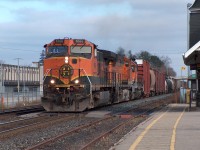 BNSF 1066 leads two other BNSF locomotives on a westbound CN freight. For those of us who were foaming like crazy back in 2006, we recall that 2006 was a great year for CN (for the railfanner). Lots of trains and lots of FPON! You never know what would show up.