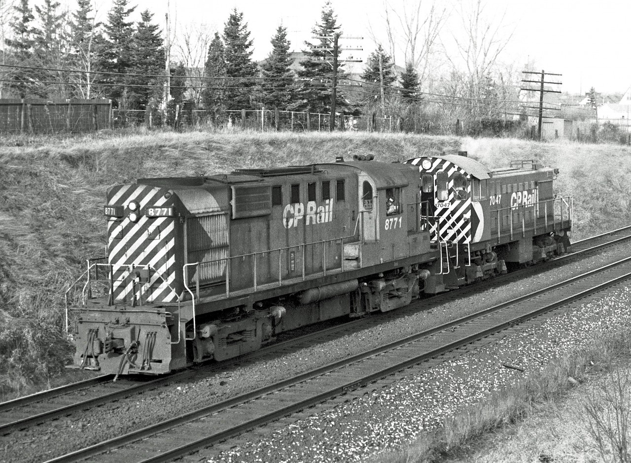 Growing up, photographing trains was as simple as walking to the back of our yard.  This was the view!