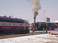 
Sunrise at Pembroke Station.  Circa 1958.