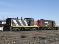 CN 1420 & CN 7047 sit basking in the sun light, awaiting it's next assignment and call to duty.