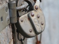 Sometimes in between trains, you havw to occupy yourself otherwise. Here is an older style CNR lock, on one of the maintenance buildings that used to stand beside the station in Brantford. Had I known it was going to be torn down, I would have tried to have gotten the lock.