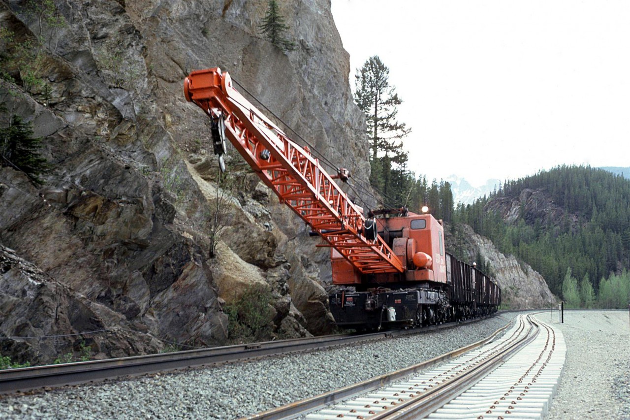 This was taken a few miles west of Jasper during the double tracking project. I can't be certin of the exact location, however.