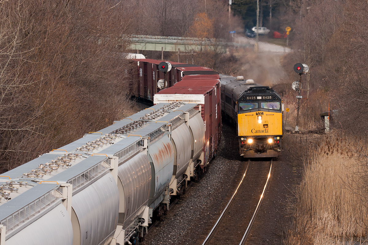 Earlier in the chase.............