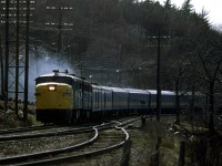 The "Ocean", from Montreal is about 10 minutes from its destination.
It is at the the east end od Rockingham yard.