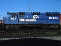 CP leased several CR GP-38's in 1985. They worked the locals around Calgary, often appearing on the Exshaw turn.