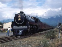 We rode the Royal Hudson train from north Vancouver to Squamish. It was moderately interesting. I am not really much of a steam fan, however, I have not seen one in cold conditions, where I think they would be much more dramatic.