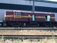 This would be the last time that I would see this engine. It is sitting outside the Shop building at Alyth, in Calgary