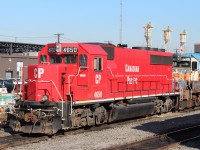 Originally built for Boston & Maine as their 308 in 1977, CP acquired this GP40-2 in 1999.