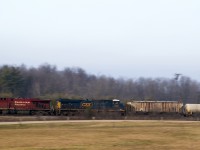 Panning 647 as it rolls along the Galt sub.