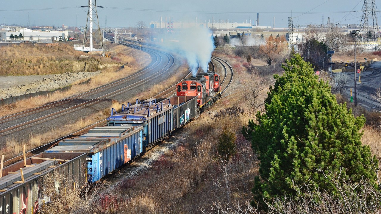 Le Gerdau – Lockwood dossier


Image quatre de quatre


CN 7046 – CN 4116  pulls eleven Gerdau Ameristeel loads upgrade to Oshawa Yard.


Mile 304 Kingston Subdivision, Hopkins Street overpass, Whitby, Ontario, December 9, 2015 image by S.Danko.


More Gerdau Ameristeel
 

         un de quatre  
 

         deux de quatre  
 
    
     trois de quatre  
 
   
sdfourty