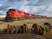 <b>Engines.. with wheels</b> passing wheels from a London Yard locomotive, the Pickup having derailed in the GJR yard in the summer requiring a wheel changeout to a locomotive (Anyone notice which one?). Months later this pair made an interesting prop while a suckerhole gifted me with sunshine for a brief 30 second window of time. Lucky I guess!
