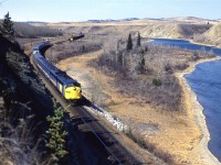 A wider view of the Bow Valley and Mitford siding.