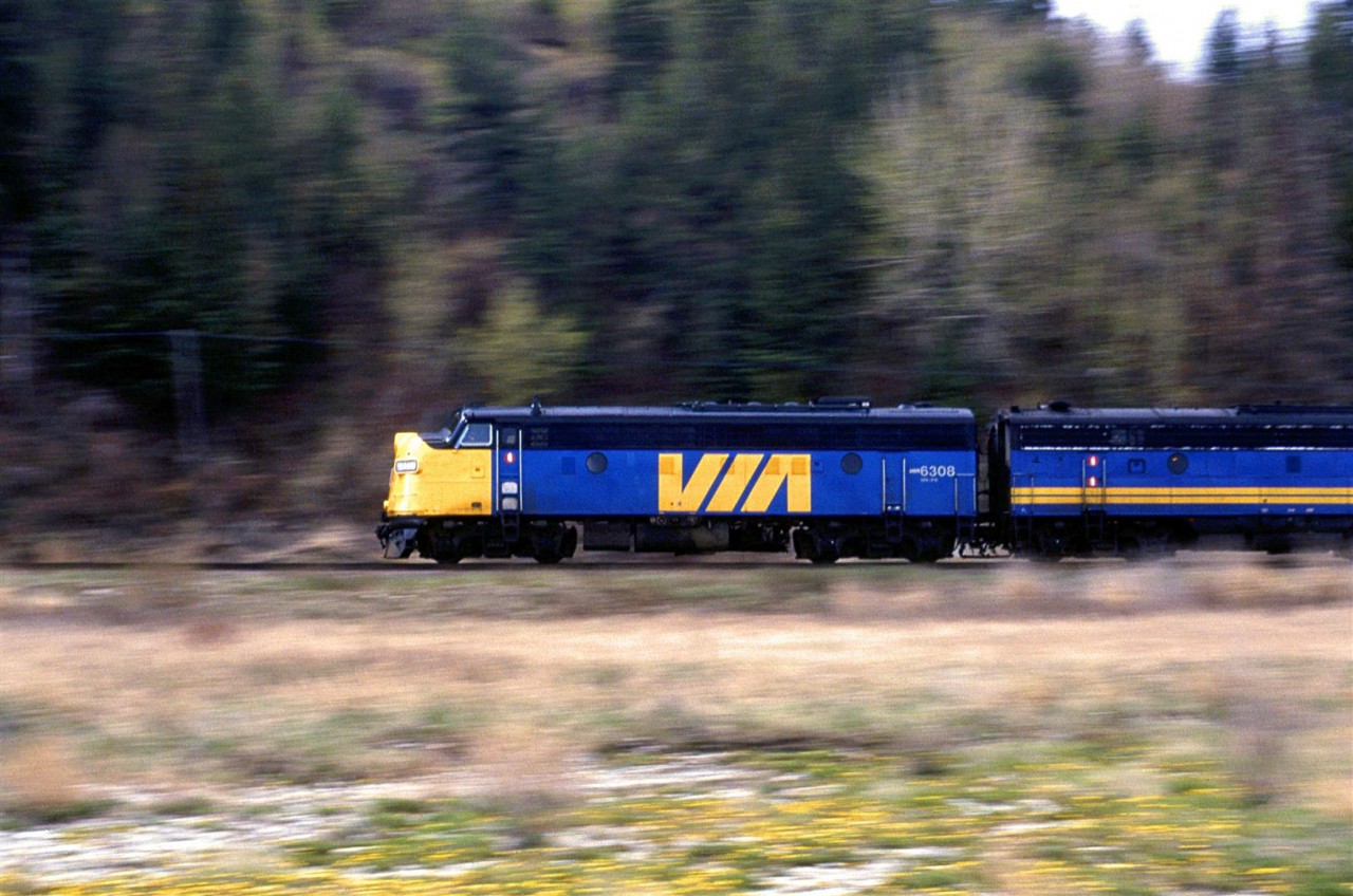 Eastbound between Brickburn and Sulalta.