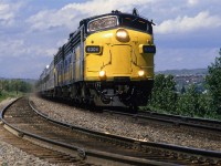 Eastbound "Canadian" at Brickburn.