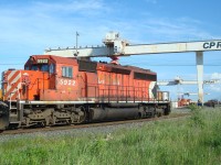 SD40-2 built in 1979 and still in it's original multimark paint scheme at the time of this photo before being sold for scrap. Seems like there is only a small handful of multimark SD40-2's left as they are all quickly being put out of service as any major repairs come arise.