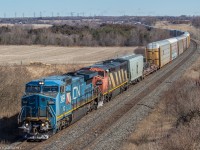 IC something blue!!

A late morning CN X371 comes through Newtonville with a Blue Devil up front, and a CN Cowl unit trailing second.



