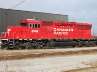 This locomotive is from CP's second order of 30 more SD30C-ECO models following the 20 already in the fleet. They are now being built in Mexico. Engines are a 12 cylinder turbocharged 710eco version and produce 3000hp with an approximate fuel savings of 15-20% and way lower emissions than an SD40-2.