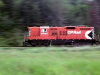 This is an eastbound local returning to Alyth yard. Likely, it is the Exshaw turn running at an odd time, but it might be a Kieth Yard transfer of some sort.