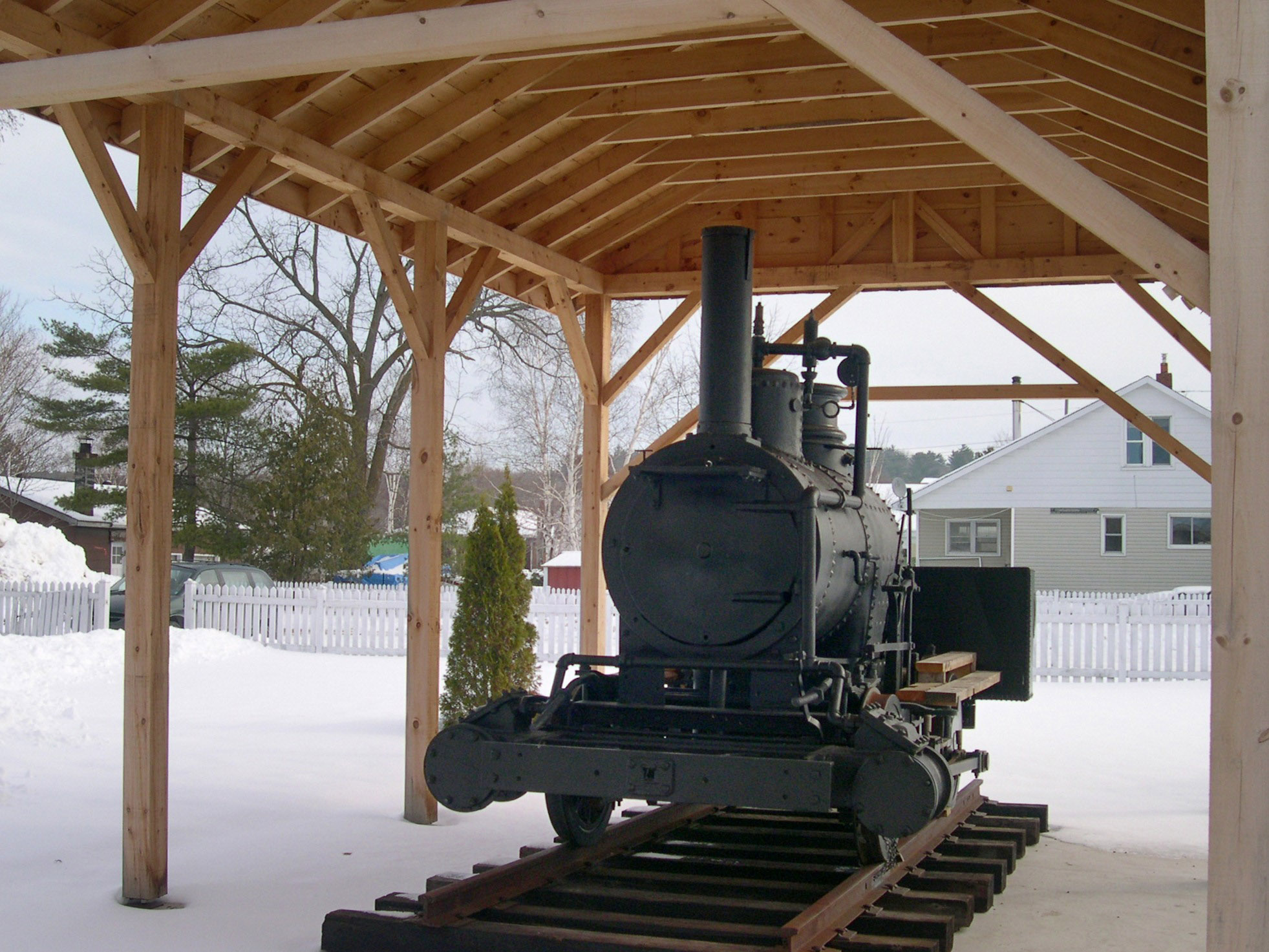 Railpictures.ca - Eric May Photo: This 0-4-0 was built as a steam dummy