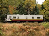 The <b>Canyon View</b> Camp Car - our home for the week leading up to Thanksgiving several years running. As mentioned previously the experience could have ben improved by switching out the mattresses to something manufactured in the past say 70 years or so, and though the rail folk down in the Soo did promise us they would take extra care to ensure the holding tank for the septic system was pumped fully clean in the future and offered us a discount for the next year we never did take advantage of it. This was more because our "fur-babies" Shadow the Great Dane and Roxie the Labra-Dane tend to get too anxious if we leave them with the kids for anything more than a day. I can understand, a combined 250+ pounds of Alpha-Doggies terrorizing they're poor German Shepherds is a handful for anyone to endure. I know this because we play host to their mutts for around 3 months throughout each year while they are out cruising the oceans and islands of the world, but I'm just a little more difficult to overwhelm!