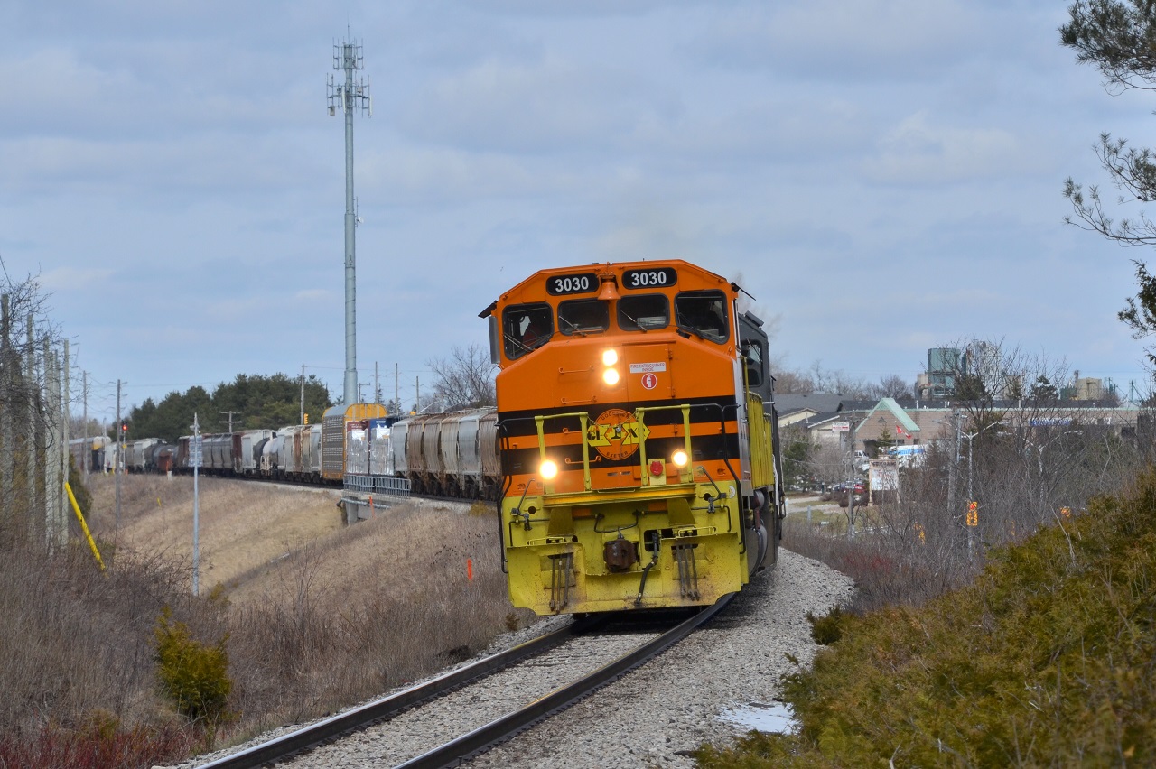 Splitting up the 6 axel trio, GEXR 3030 rounds 431 in to Guelph