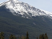 CN 2957 east pulls into beautiful Jasper with empties for a crew change.