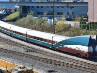 This shot was nearly missed because this AMTRAK psgr train from Seattle was coming in a different ("wrong") track. I usually comes along the mainline to the station.  However, here it is coming from a side yard being pushed into the station. See map here https://onedrive.live.com/redir?resid=4111D1DB0301A18F!4067&authkey=!AG6sDvL3c6AbkmI&v=3&ithint=photo%2cjpg 