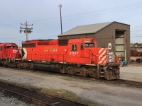 Thank you for your 32 years of dedicated service.Built in 1984 this SD40-2 no longer pulls freight and awaits it's fate in storage to either the scrapper's torch or hopefully a regional or shortline that may one day run it again.