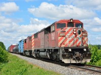 A matched set of Red Barns returns to Farnham from Iberville and the CPR interchange.