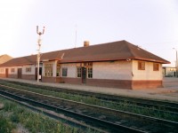 Here is an image of the CP station at Dryden when I visited 40 years ago. For some odd reason, or perhaps bad luck, I have been unable to find any information on this structure. I am under the impression it has long been leveled, but would appreciate any information on its' demise year or whether it was just a building that outlived its usefulness or was victim to vandalism. This photo taken near sundown. I understood the building at the far left of the photo was once a station as well, but again, cannot confirm. Map placing too is approximate.