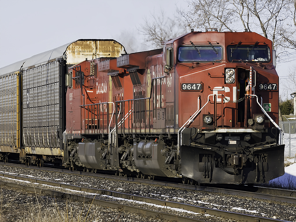 When Killean Siding still existed, an eastbound cooled its heels waiting for a westbound