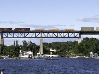 A long intermodel rides Parry Sounds still remarkable trestle