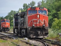 CN 421 shuffles through the Port Robinson on a beautiful Saturday morning.