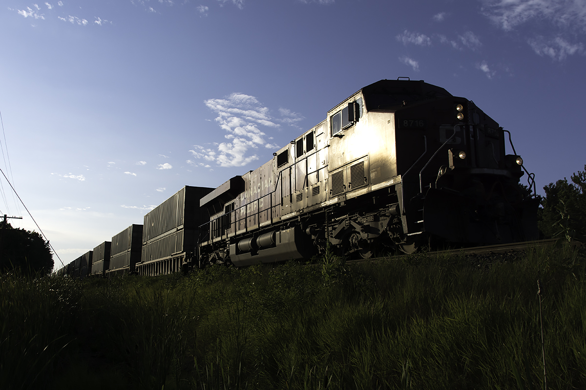 Coming straight out of the sun. from above. It was a nice break from the hungry deer flies and mosquitos