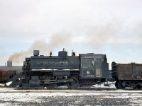 Electro-Metallurgical Company of Canada #6 (a small 0-4-0T steamer built by MLW in March of 1937) was still on the property of their Welland plant in 1961. The plant name would be changed to Union Carbide Company of Canada soon.<br><br>#6 escaped the scrappers torch through private ownership, and was at one time earmarked for display at the Ontario Science Centre. Today it sits on display at Charles Matthews Ltd's moving company lot in Markham ON (private property).