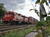 A yard crew helps out with moving 118's train away from the 235vs118 derailment scene at the Howland Crossover. 