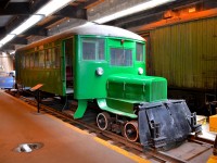 This rail bus was built by Mack in 1922 for the Northern Pacific Railroad. It was sold to Winnipeg Hydro in 1929 and they used it until 1962 in branchline service.