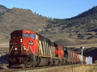 This eastbound manifest train was led by yet another GE Dash 8-40CM. These engines seemed to dominate the trains in the previous 20 hours.