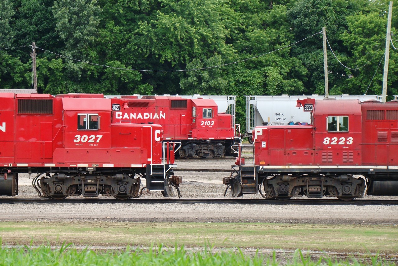 Yard power gathers at Quebec Street in London.