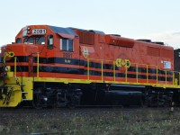 [ Editors note: Newsworthy ] RLHH EMD GP38-2 2081 tagging along on CN M39891 15 to be delivered to SOR Hamilton in the near future. 2081 is believed to be the former RLK 3873, which left SOR's property to be refurbished by Quality Rail Service sometime in late 2015