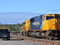 308 departing Kidd with ONT 2104 - XSTR 054 and 36 cars