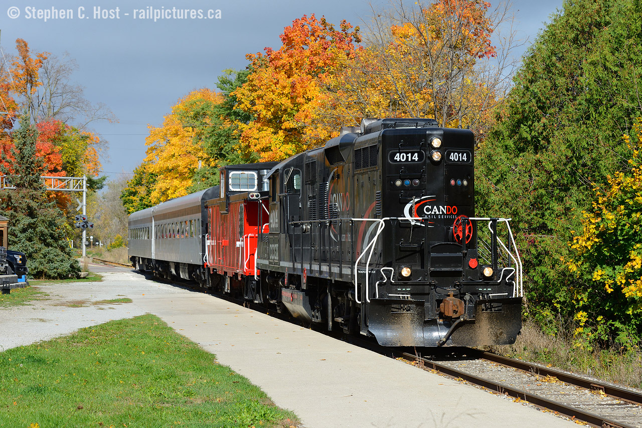 There's been a long and continuing history of Railway photographers at Inglewood - CN continued passenger trains until  around 1960 and CP until 1970. This Clayton Morgan (Doug Hately) shot in 1960 is essentially where the train in MY photo is - except on the CPR tracks not the CN. Excursions were nothing new either, witness the famous  Tripleheader (Bob Ross, R.L. Kennedy collection) photo in 1960  drew thousands of people.