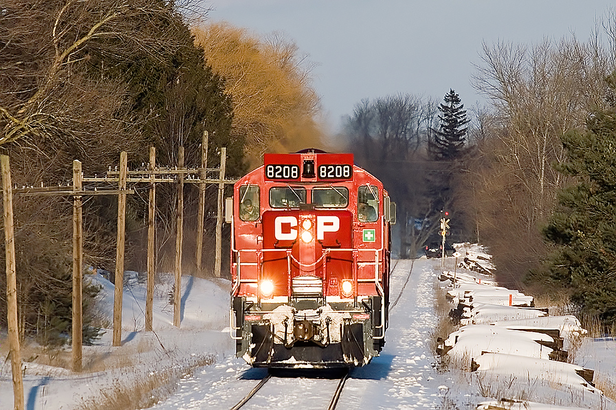 Gone, but not forgotten. A near blinded crew heads into Galt for work.