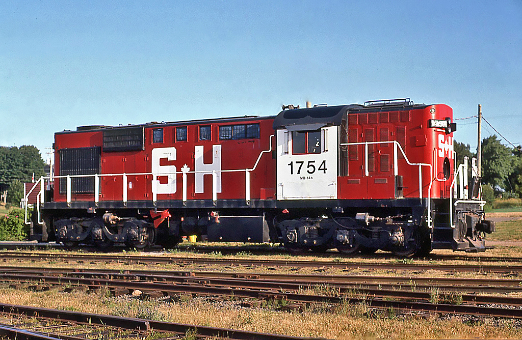 Salem & Hillsborough Railroad MLW RSC-14 No.1754; former CN 1754, nee RS-18 3847.
