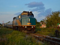 Ah...summer nights...the warm breeze...the long sunlight...and a train.  The perfect way to end the day.