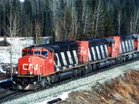 Probably my favourite shot from my short time working out west. I was way too focused on roster shots, but mixing the then top of the line SD40-2 with the 40 foot box car makes a nice time contrast.