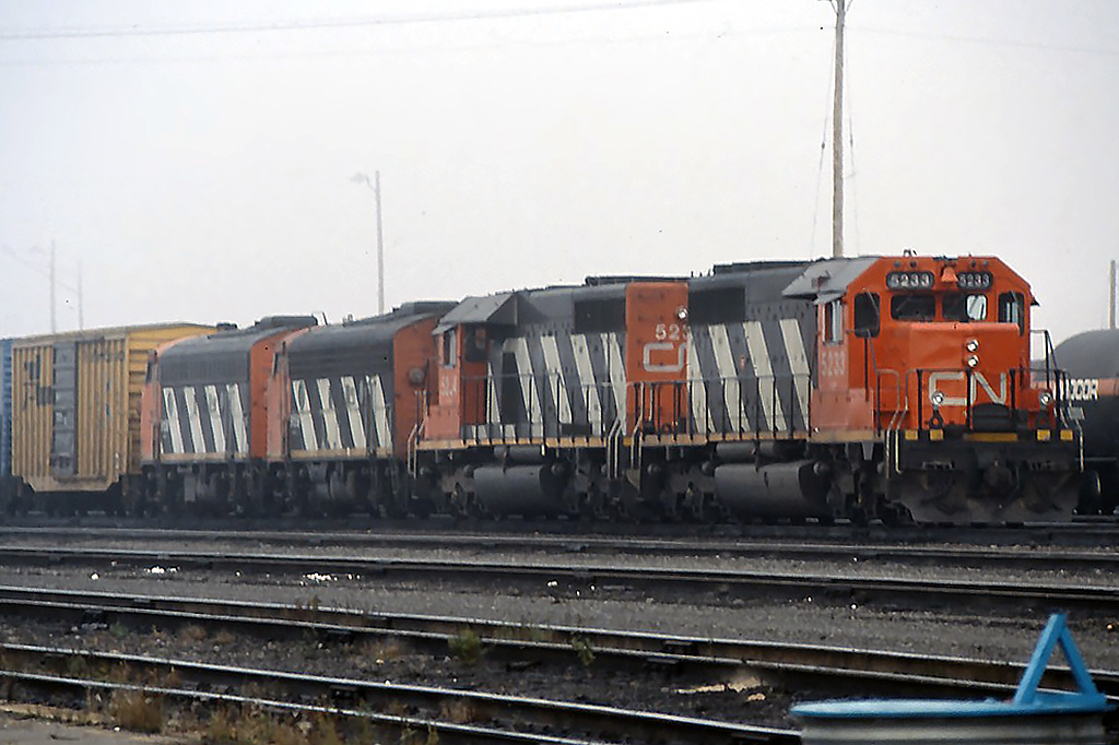 In 1991, CN could still do some interesting things.....