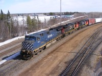 BC Rail 4651, along with a pair of CN C44-9Ws have just arrived at Gordon Yard with train 407 from Dartmouth and prepares to disassemble their train