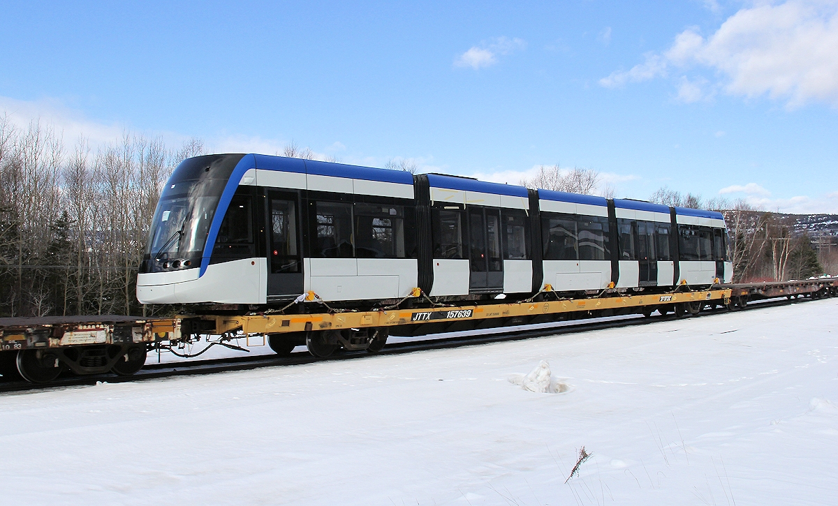 New Bombardier Flex from Thunder Bay for Kitchener/Waterloo