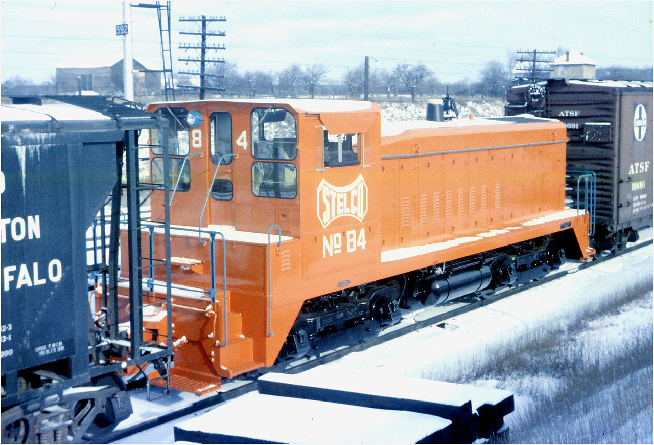 Stelco 84 on Delivery from GMDD London to Stelco Hamilton in December 1959.